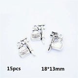 8pcs-25pcs Antique Silver color Medical tools Charms Metal Pendants Jewelry Making Accessories U052