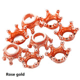 20pcs 7 colors Crown Charms Pendants for Bracelet Necklace DIY Jewelry Making Finding Accessories 12*6mm N202