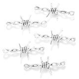 10pcs 3 styles 3D Thorns Metal Connectors Pendant Gothic Necklace Bracelet DIY Thorns Charms Jewelry Handicraft Making B200