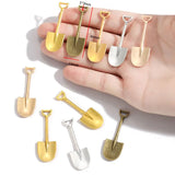 10Pcs Alloy Shovel-Shaped Charms 44*15mm Jewelry Making Supplies DIY Keychain Necklace Earrings Accessories Pendants J514