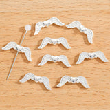 20pcs 6 colors shaped Angel Wings Spacer Bead Charms Jewelry Making DIY Jewelry accessories Handmade Craft 20*7mm R240
