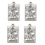 20 Styles Retro silver Style Witch Divination Tarot Card Tag Pendant DIY Charms Necklace Bracelet Jewelry Making 23*14mm J502