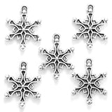 20pcs 4 Color Alloy christmas snow Charms For Earring necklace Pendants DIY Handmade Jewelry Accessories Making 20*15mm L518
