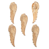 10pcs wing Charms Antique Silver color Metal Pendant Fit Bracelets Necklace Jewelry Making DIY Accessories 51*17mm D402