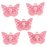 10pcs 6 Colors butterfly Charms For Bracelets Necklace Pendant DIY Handmade Jewelry Making accessories 20*29mm D2142