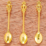 5pcs 5 Colors tableware Spoon fork Dining knife Charms DIY Jewelry Findings Pendants For Necklace Jewelry Making 60*7mm J491