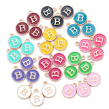 YuenZ  A-Z KC gold color letter DIY accessories enamel alphabet charms alloy small pendant for bracelet 15*13mm W85