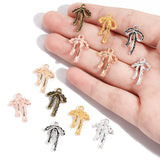 20pcs 6 colors alloy bow Charm Hollow Pendant For DIY Necklace Bracelet Earrings Jewelry Crafts Making Accessories 19*13mm N182