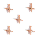 50Pcs Alloy Four-Pointed Star Charms for Jewelry Making DIY Necklaces Bracelets Earrings Keychains and Other Accessories L352