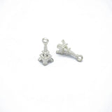 30pcs Antique Silver color Eiffel tower Charm For Jewelry Making Bracelet Necklace Handmade 18*8mm E3