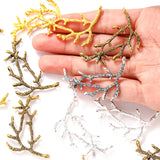 5 pcs Antique Porous tree branch Charms for Keychain clothing Pendants DIY Jewelry Making Accessories Findings 47*27mm Q276