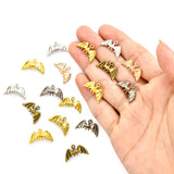 20pcs Charms Halloween Fly Bat 19x12mm 6 Color Pendants DIY Necklace Bracelet Crafts Making Findings D561