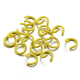 100pcs Multi-colors Mixed Open Rings DIY Multifunction Jewelry Making Findings 1.2X8mm V164