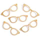 10pcs 5 Color glasses Charms Bags shoes Pendants Antique Charm Jewelry Making DIY Handmade Craft 19*55mm J214