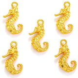 10pcs 6 Color Hippocampus Charms Alloy Metal For earring animal Pendants DIY Handmade Jewelry Accessories Making 22*14mm D7151