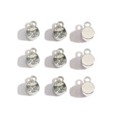 20pcs Colorful 10*7mm Birthstone Crystal Birthstone Charms Floating Charms for Handmade Birthday Jewelry Diy Accessories W483