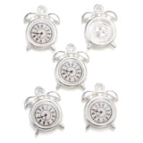 10 pcs Enamel charms antique bronze metal watch pendants fit diy necklace bracelet charms for Jewelry making W80