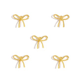 10-Piece Alloy Bow Tie Charms 23.5*20.5mm Necklace Bracelet Accessories DIY Jewelry Making Keychain Bag Charms N184