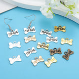 20pcs 6 Colors Dog Bone Sign Charms For Bracelets Necklace Pendant DIY Handmade Jewelry Making accessories 11*16mm S285