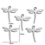 5pcs stainless steel dolphin butterfly/spider Charms Animal Pendants DIY Handmade Necklace Bracelet Earrings Jewelry Making W418