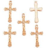 15pcs 5 Color cross Charm for Key Chain Bracelet Necklace earring Pendant  DIY Handmade Jewelry Accessories 32*19mm T29
