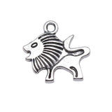 5pcs 16x15mm 2 Colors Antique Bronze Color Antique Silver Color Lion Charms For DIY Jewelry Making