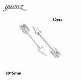 10-50pcs Mixed Styles Antique Knight Sword Anime weapon Charm for Jewelry Making DIY Handmade Weapons Personality Necklace