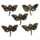 10pcs 6 Colors dragonfly Charms For Earrings Bracelets Necklace Pendant DIY Handmade Jewelry Making accessories 20*28mm D2147