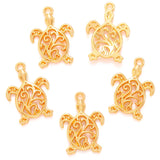20pcs 6 Color sea turtle Charms Alloy ocean animal For earring Pendants DIY Handmade Jewelry Accessories Making 21*15mm D7152