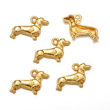 20pcs Dog Charms Metal Pendants for Jewelry Making Bracelet Necklace Jewelry Findings Handmade Crafts 22*13mm D909
