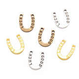 25pcs horse's hoof Charms Pendant For Metal Alloy Jewelry DIY Marking 13*11mm D9321