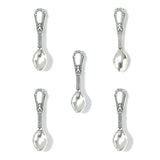 20pcs Mini Spoon Metal Accessories 36*08mm Suitable for Handmade DIY Clothing Accessories and Jewelry Making J519