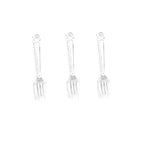 30pcs Metal Charms Antique Silver color Spoon Fork Charms Pendant For Jewelry Findings DIY Crafts 24*6mm J203