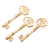 3 pcs 5 colors key Charms Pendants For Necklace Bracelet Jewelry Making DIY Handmade 80*28mm O204