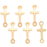 4 colors Metal cross Charms For Earring Necklace keychain Pendant DIY Jewelry Making 20*8mm T103