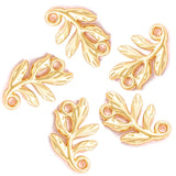 30pcs 7 color 10*14.5mm Double hole Small leaves Charms for Necklace Pendant DIY Jewelry Making Handcrafted Accessories Q388