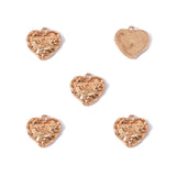 5pcs 4 Colors Irregular Alloy Charms Keyrings Bracelet Pendants Suitable for DIY Handicraft Jewelry Making B1113