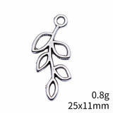 10pcs 25x11mm 6 Colors Hollow Branches Charms For DIY Jewelry Making