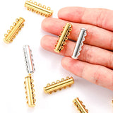 5Set 2-5 Row buckle cylindrical Magnet Connected Clasps Pendant DIY Couple Magnetic Buckle For Jewelry Necklace Bracelet W291
