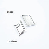 4-25pcs New Product Antique silver color learning tools Charms Pendant Jewelry Metal Alloy Jewelry Marking  U054
