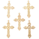 4pcs 6 Color cross Charm for Key Chain Bracelet Necklace earring Pendant  DIY Handmade Jewelry Accessories 37*57mm T107