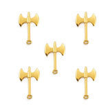 10 pcs axe Charms Antique Silver color Metal Pendant for Necklace Charm DIY Jewelry Making 40*25mm M32