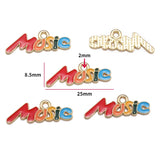 10pcs Vintage Enamel Cup Phonograph Bicycle Charms For Jewelry Making Handmade DIY Necklaces Pendants Bracelets Accessories W404