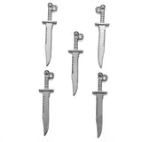 15 Pcs 5 Colors Zinc Alloy Charm Pendant Jewelry DIY Accessories Making Earrings Fashion Jewelry 43*10mm M31