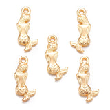 30pcs 5 colors mermaid Charms For Necklace Bracelet Keychain pendant DIY Jewelry Making 20*9mm D782