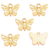 25pcs 5 Colors butterfly Charms For Bracelets Necklace Pendant DIY Handmade Jewelry Making accessories 15*12mm D249