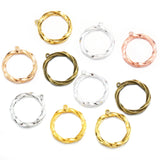 10pcs 3 sizes Geometric Circle Earrings Connector Charms for Earrings necklaces Pendant DIY Jewelry Findings B204