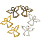 15 pcs/lot angel Antique Silver Plated Bracelets Charm Pendants Fashion Jewelry Making Findings DIY Charms Handmade I232