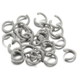 100pcs Multi-colors Mixed Open Rings DIY Multifunction Jewelry Making Findings 1.2X8mm V164