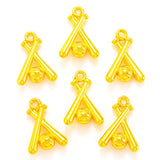 20pcs 5 colors Baseball bat Charm For Necklace Bracelet necklace Pendant DIY Jewelry Making Accessories 19*13mm J486